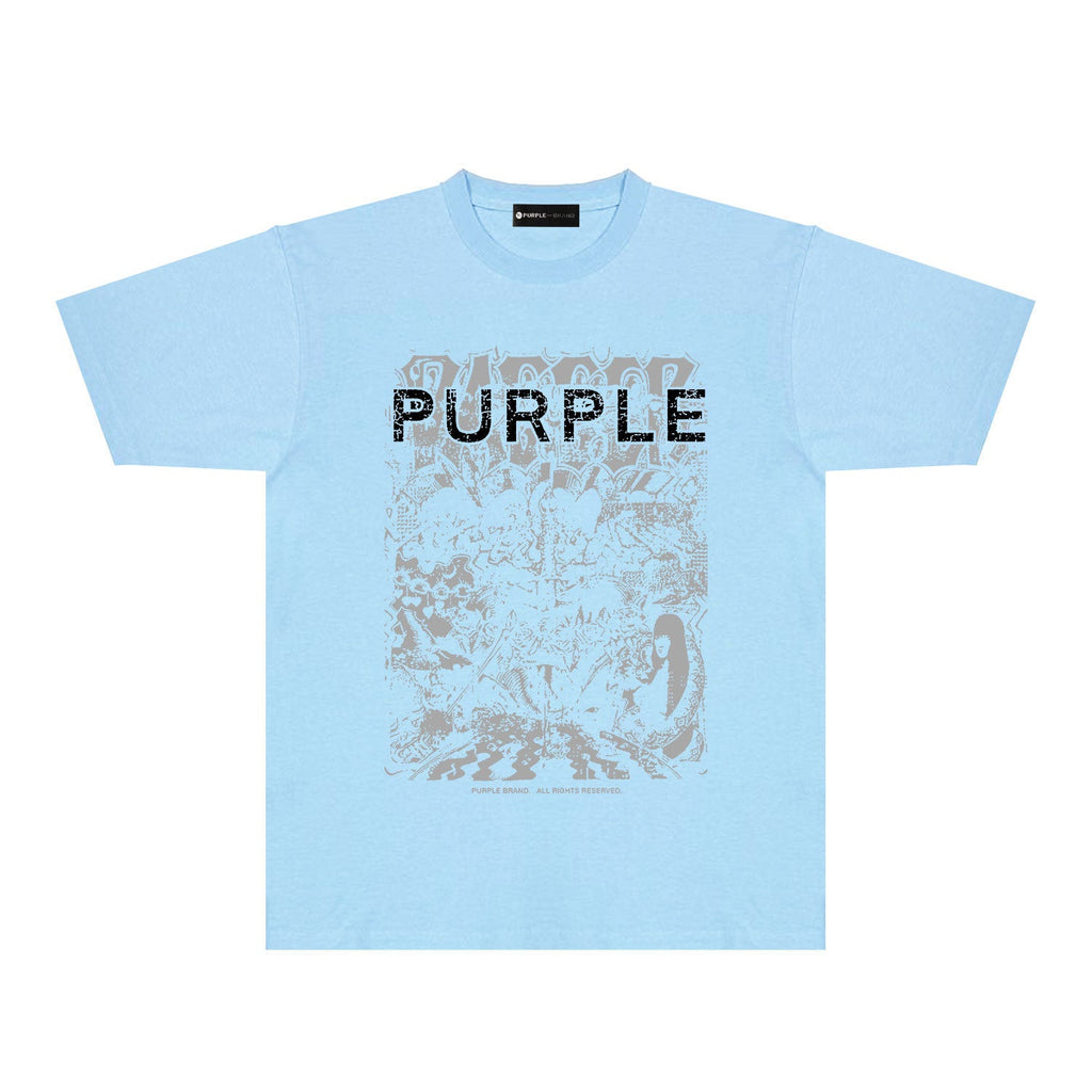 Street style Purple Brand T-shirt