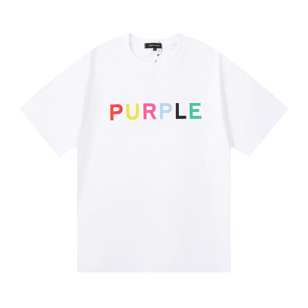 Street style Purple Brand T-shirt