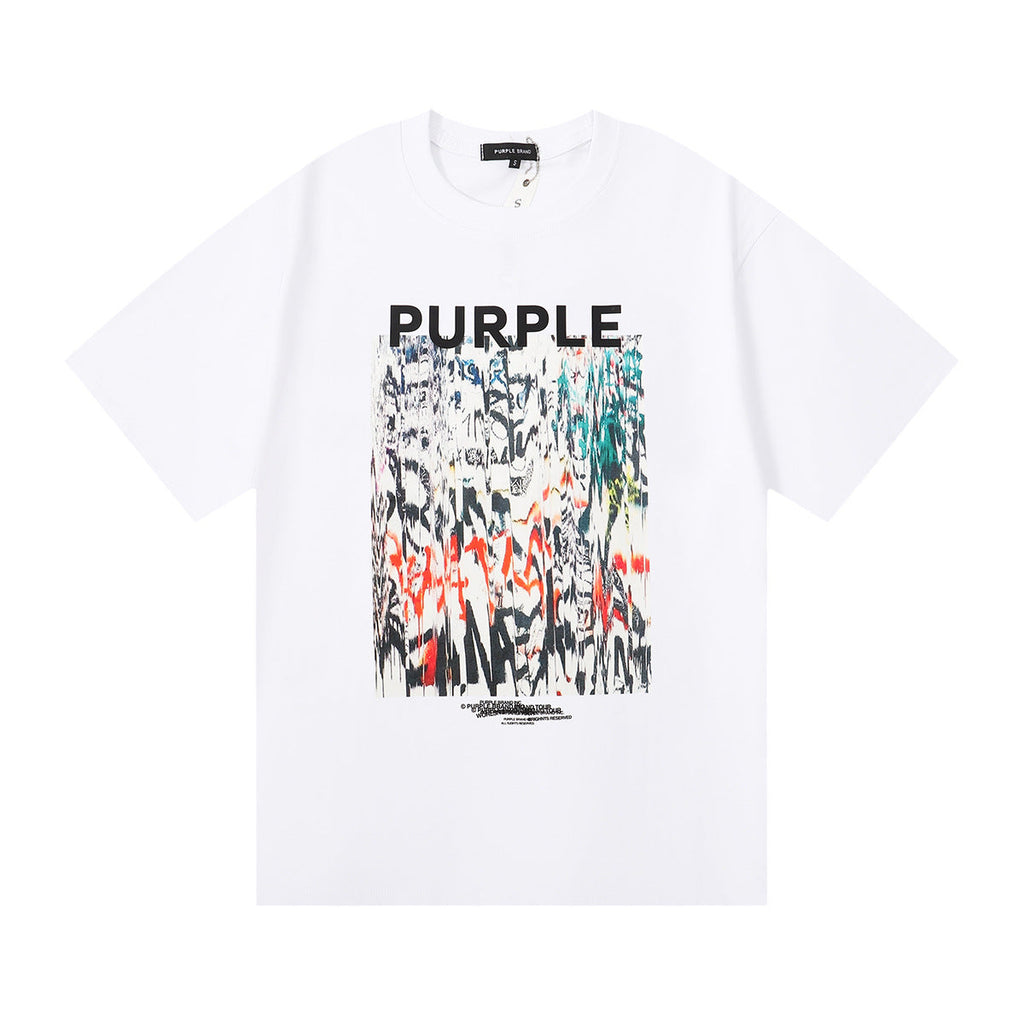 Street style Purple Brand T-shirt