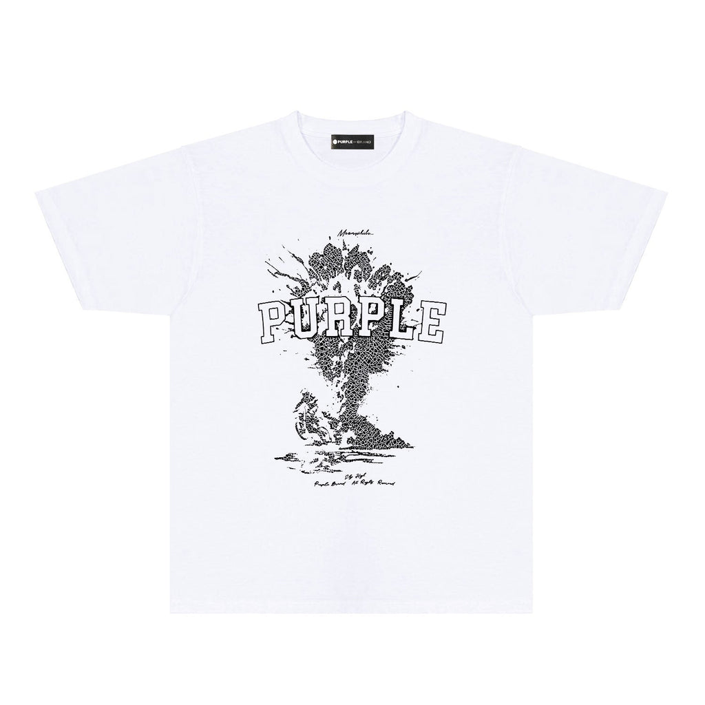 Street style Purple Brand T-shirt