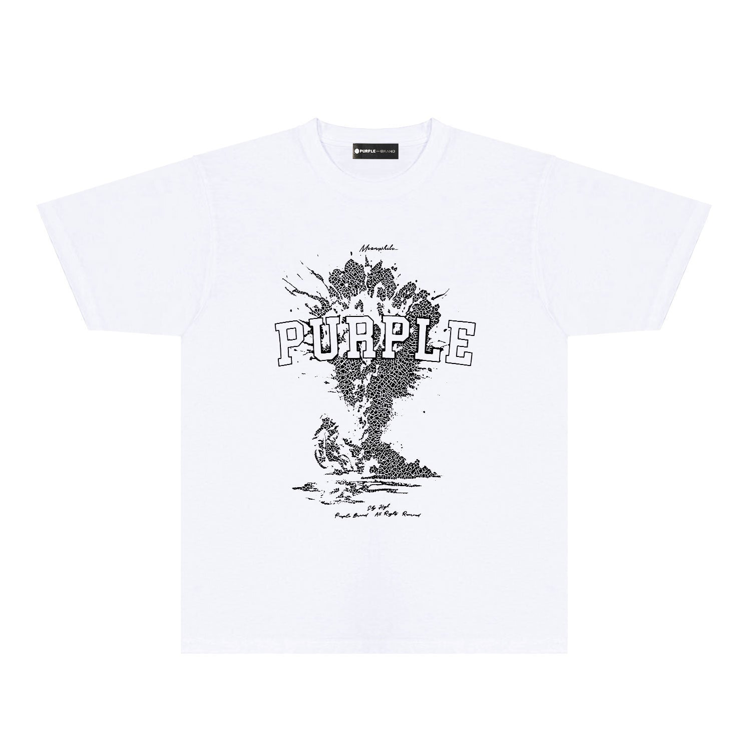 Street style Purple Brand T-shirt