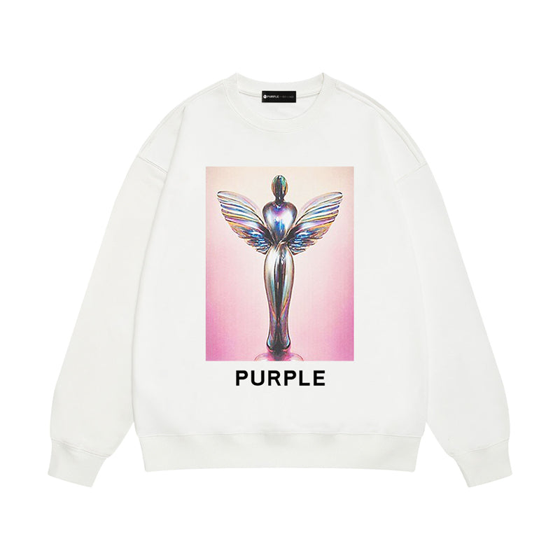 Street style Purple Brand sweatshirts