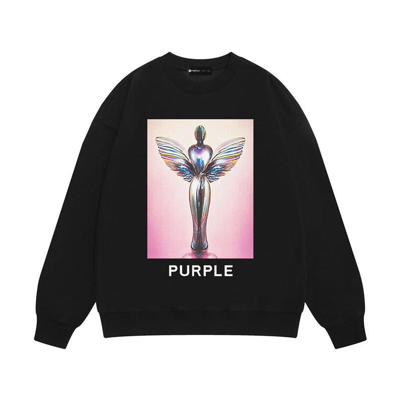 Street style Purple Brand sweatshirts