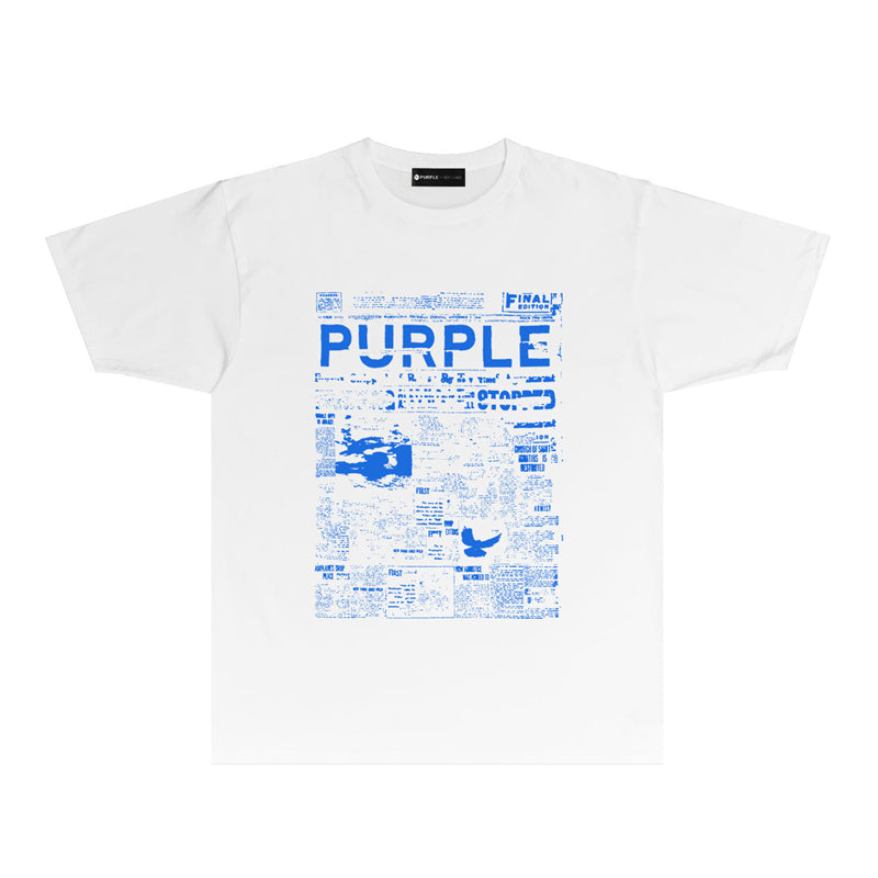 Street style Purple Brand T-shirt