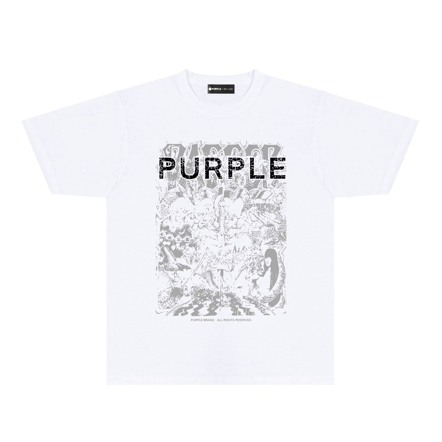 Street style Purple Brand T-shirt